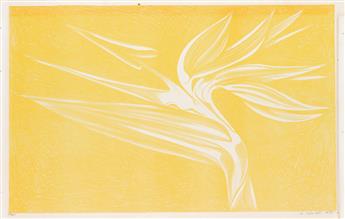 LOWELL NESBITT Bird of Paradise; Tulip; and Iris.